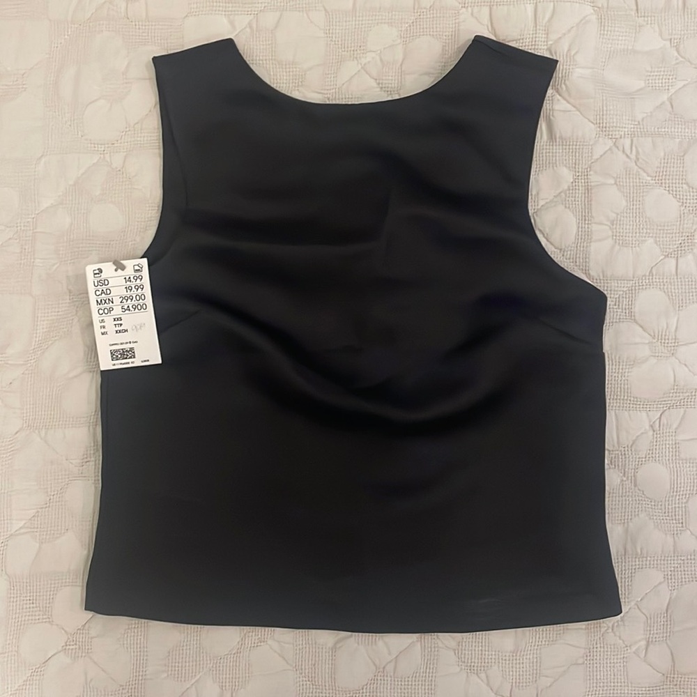 NWT Classy Open Back Blouse